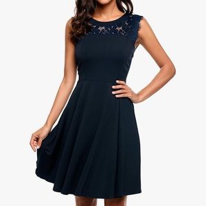 Brand new with tags navy cocktail dress